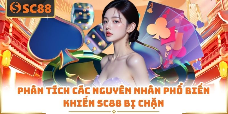 Phân tích các nguyên nhân phổ biến khiến SC88 bị chặn
